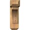 Ekena Millwork Imperial Craftsman Smooth Bracket w/ Offset Brace, Western Red Cedar, 5 1/2"W x 18"D x 18"H BKT0604X18X18IMP04SWR - alternate 4